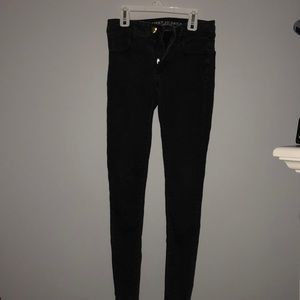 American eagle black skinny jeans